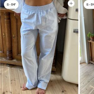 Djerf Avenue Breezy Pants Blue